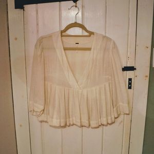 Pleats On Me Top from Free People